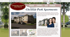 Desktop Screenshot of chestnut-park-apartments.com